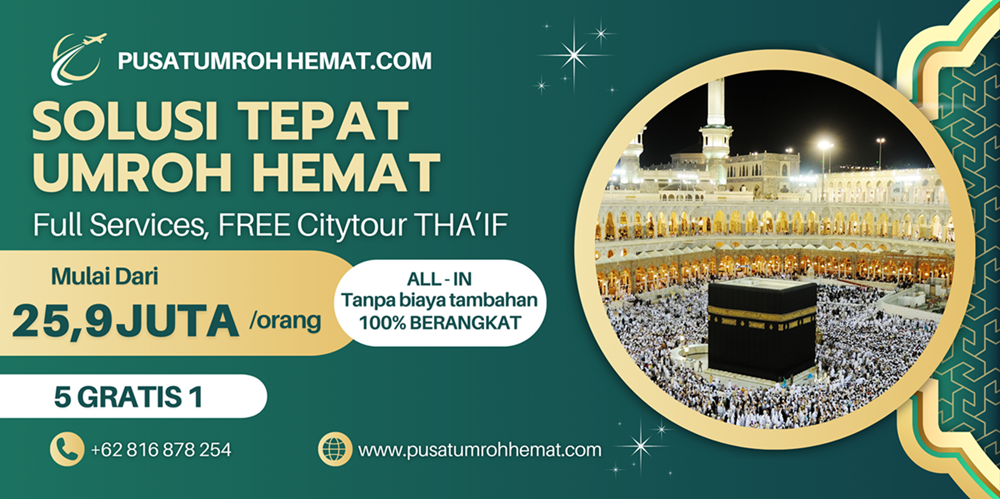 Selamat datang di Pusat Umroh Hemat